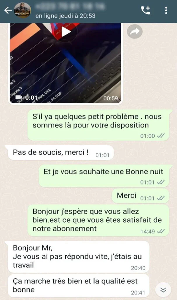 Avis client 3